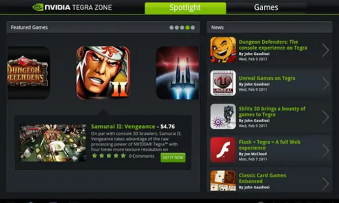 NVIDIA TegraZone android App screenshot 3